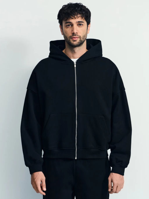 Худи relax fit на молнии / Zarina