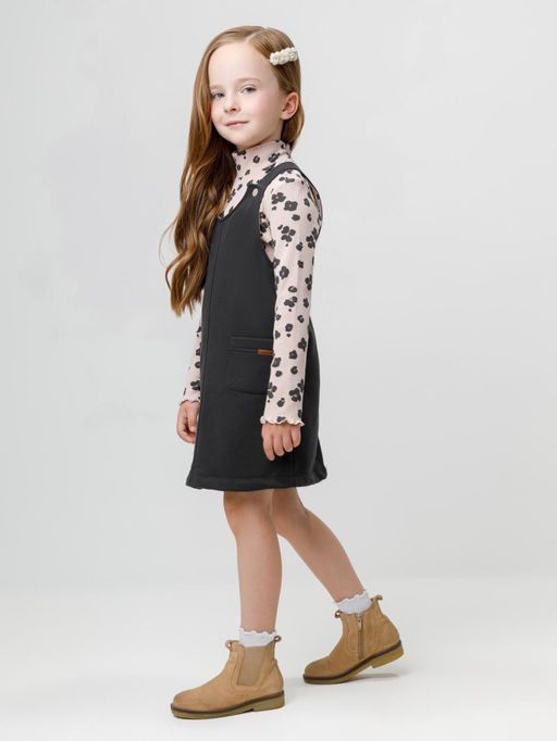 КР 5951/антрацитовый 3902 к613 сарафан для дев - Crockid фото 4
