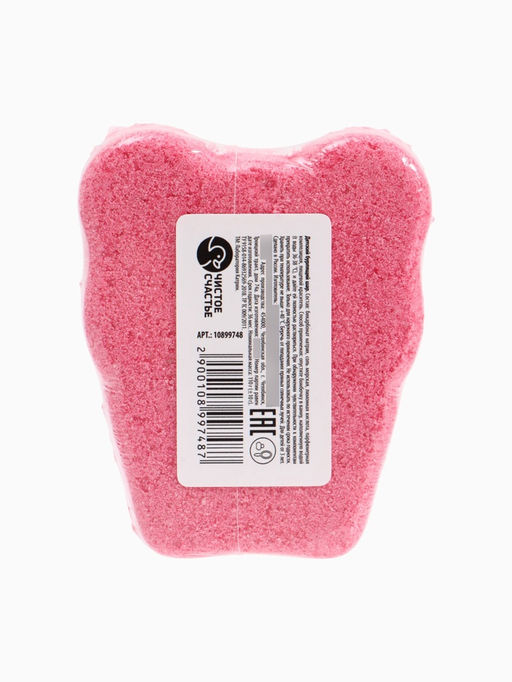 Бомбочка для ванны формовая детская, 110 г, Кошечка