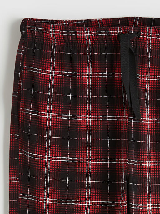 Regular Fit Ekose Erkek Pijama Alt?