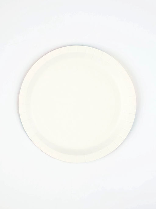 Цена за 10 шт. Тарелка одноразовая новогодняя Три лошадки, 18 см - Страна карнавалия фото 2