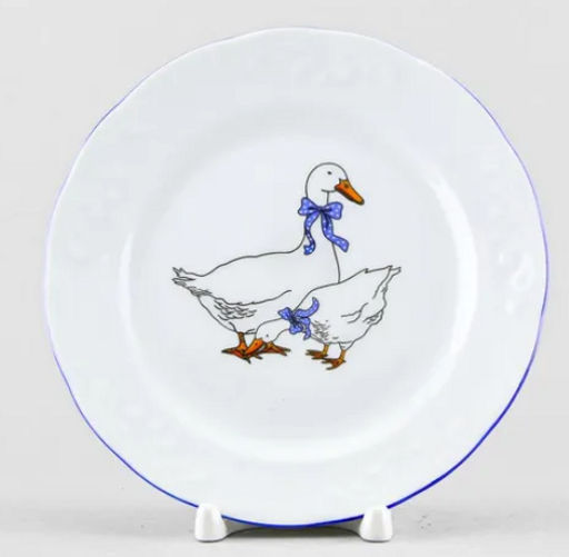 Тарелка мелкая 175 мм Гуси Надежда - Delta фото 2