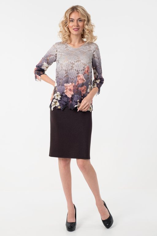 Платье П4-4245 - Wisell фото 7