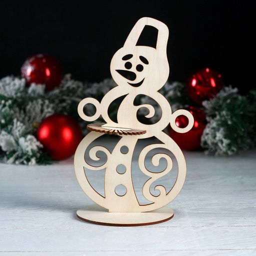 Цена за 2 шт. Салфетница Снеговик, 24170,3 см