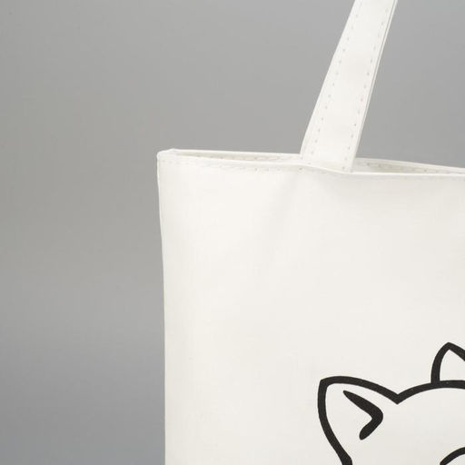 Шопер на молнии с подкладкой, цвет белый - Simaland фото 4