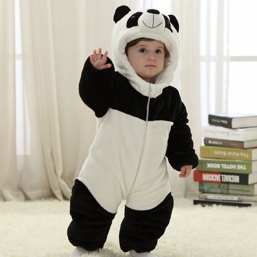 Плюшевый комбинезон Панда (теплый)