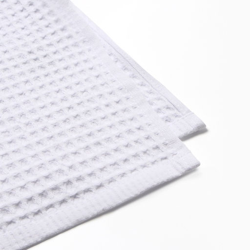 Полотенце вафельное LoveLife Waffle white, 100×150 см, хлопок 100%