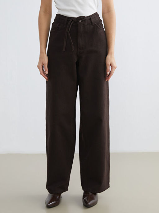 Baggy Fit Kad?n Jean Pantolon