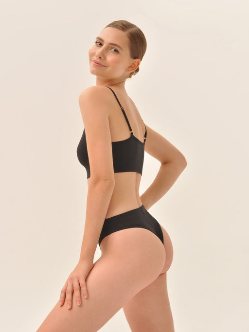 Базовый топ на тонких регулируемых бретелях - My фото 26