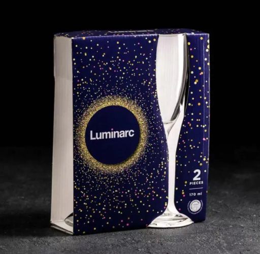 Набор фужеров (бокалов) для шампанского ЭЛЕГАНС 2шт 170мл - Luminarc фото 5