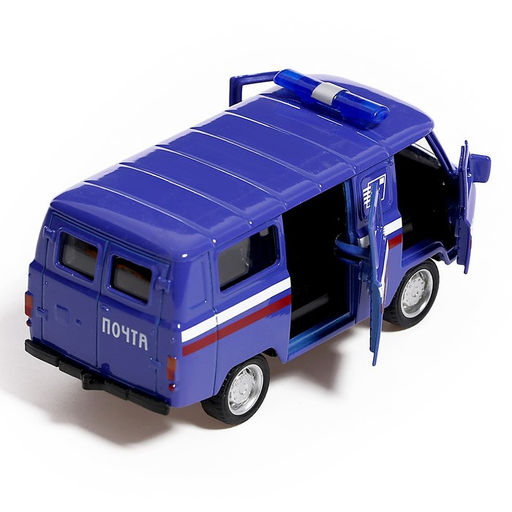 Машина металлическая УАЗ-3962. Дети, инерция, 1:43, МИКС - Автоград фото 8