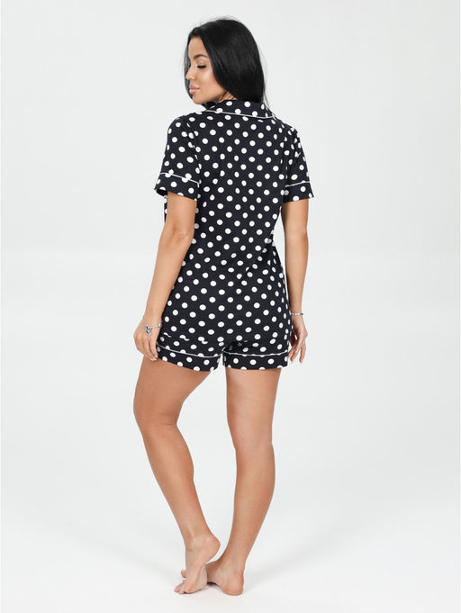 Нимфа пижама женская (горох)