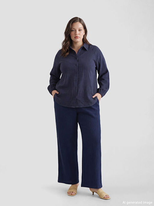 Beli Lastikli Kad?n M?slin Pantolon