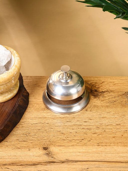 Звонок настольный, 9.5×9.5×7.5 см, латунь