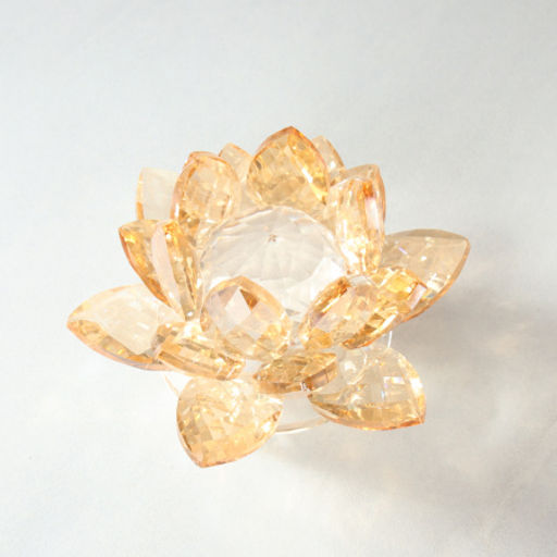 Сувенир из хрусталя Лотос 8,5х4 см / S623 /уп 72/ - Галеонтрейд фото 2