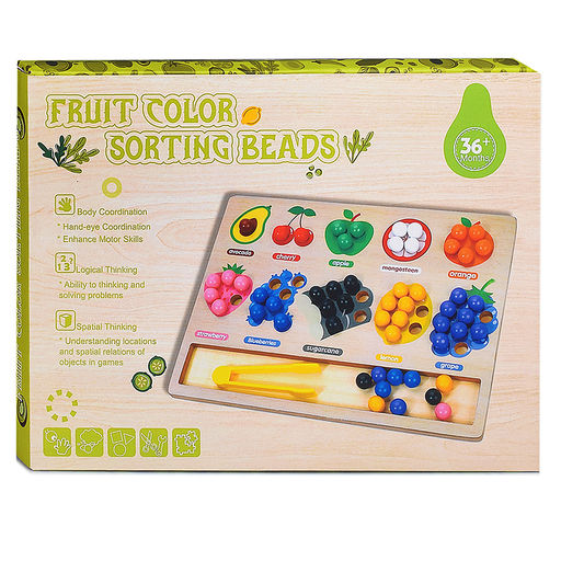 Развивающий модуль Фрукты с шариками - Щепочка фото 3