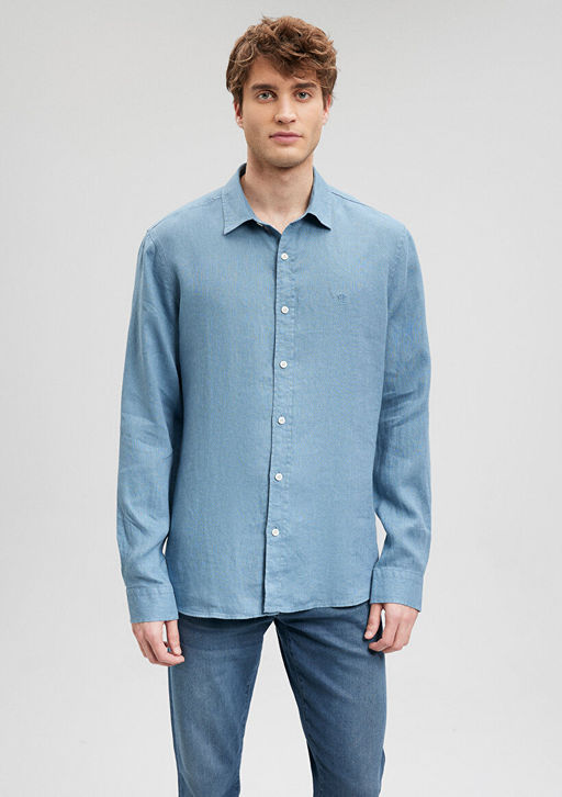 Mavi Keten Gomlek  фото 3