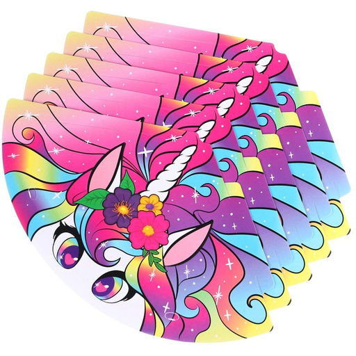 Цена за 6 шт. Колпак с ушками "Единорог", Минни Маус и Единорог