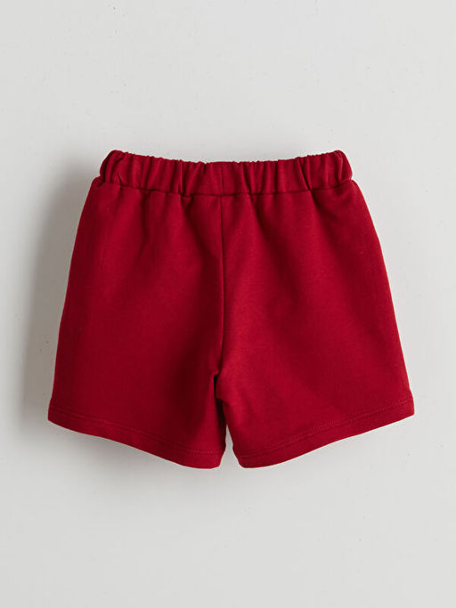 Beli Lastikli Galatasaray Bask?l? Erkek Bebek ?ort