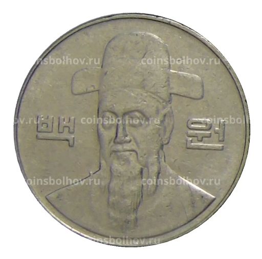 100 вон 2002 года Южная Корея