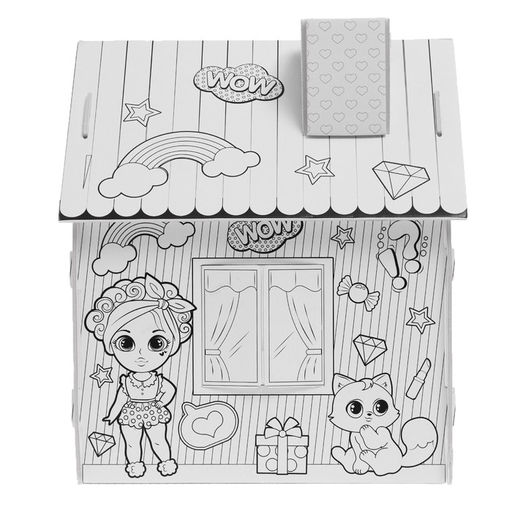 Домик-раскраска Модный домик 3 в 1 - Zabiaka фото 3