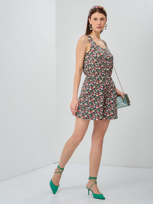 Комбинезон на резинке короткий OD-620-1 - Tantino фото 3