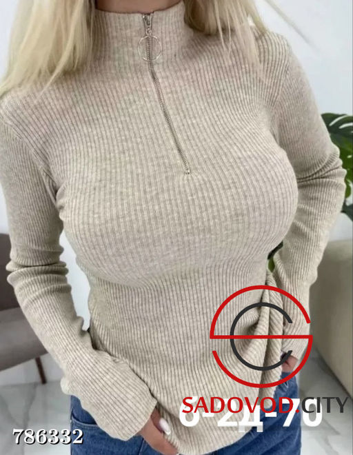 Водолазка на молнии женская - Bruno фото 4