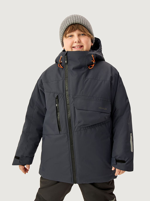 Куртка п4з10326 графит