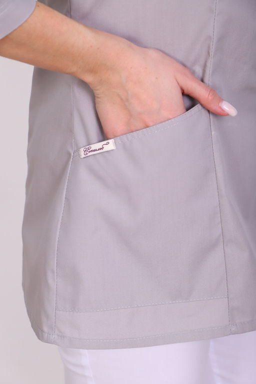 Куртка женская 171 ТС. Цвет: серый - Стильб фото 3