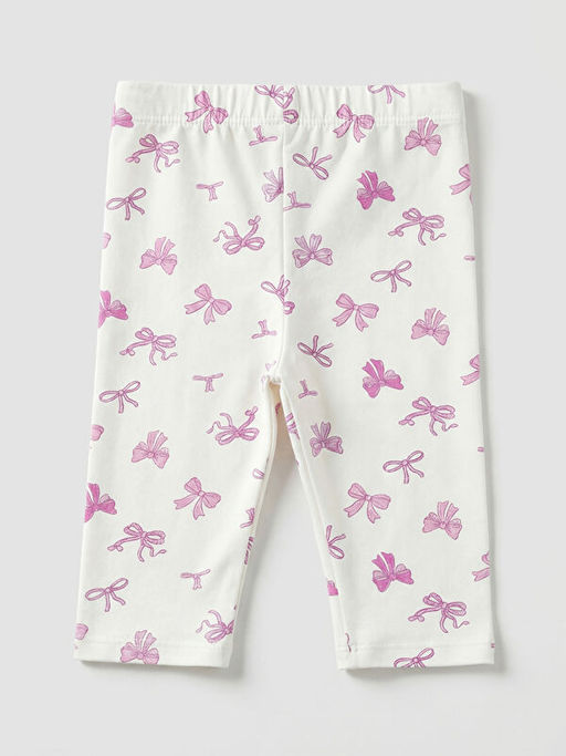 Fiyonk Desenli K?z ?ocuk Tayt