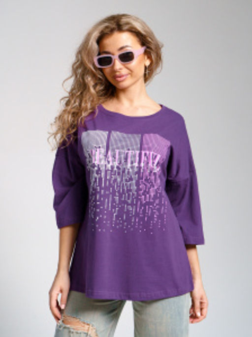 897 Футболка из турецкого хлопка - Svetekst фото 67