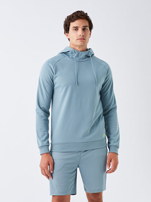 Uzun Kollu Erkek Hoodie