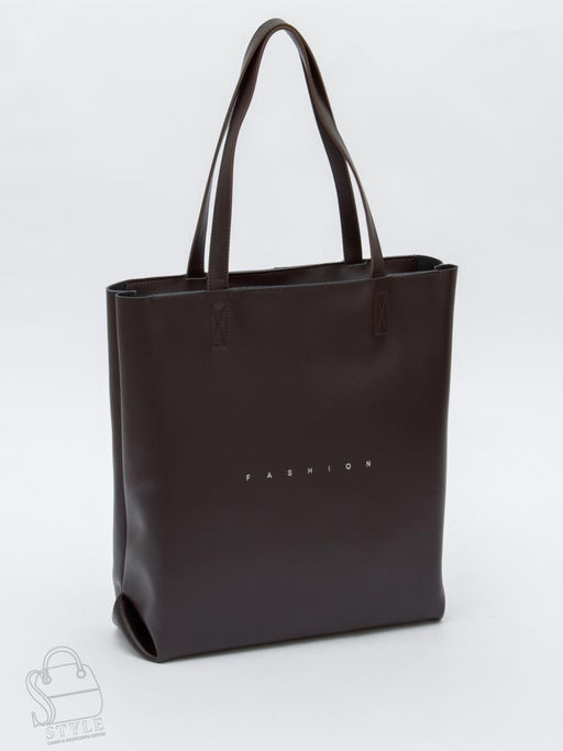 Сумка женская кожаная 6063L coffee Polina&Eiterou