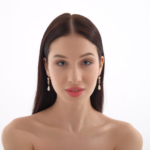 Серьги с жемчугом Колосок капля, цвет МИКС - Queen fair фото 5