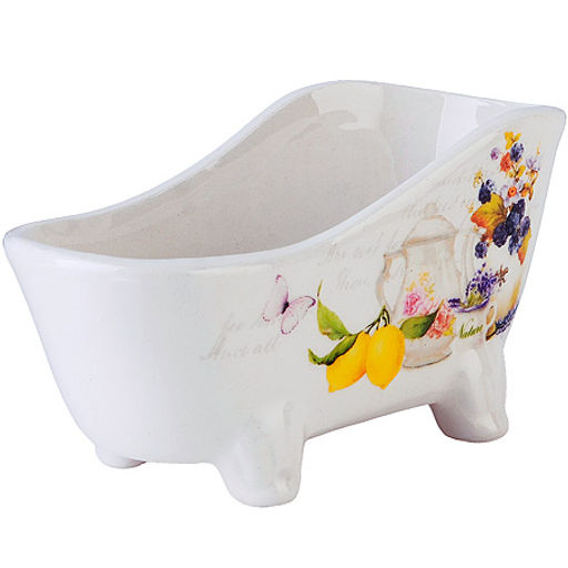 60188 Подставка для губки 170мл 12х6х6,2см Утренняя свежесть доломит LR (х72) - Mayer&boch фото 3