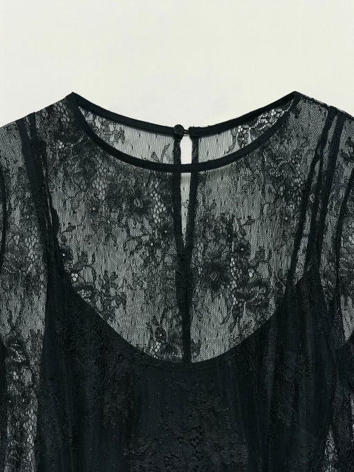 Платье миди из кружева / Zarina