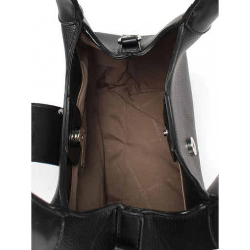 Сумка женская искусственная кожа DJ-7058-2-BLACK, 1отд, плечевой ремень, черный SALE 261454 - Adelia фото 3