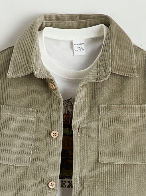 Kadife Erkek ?ocuk G?mlek