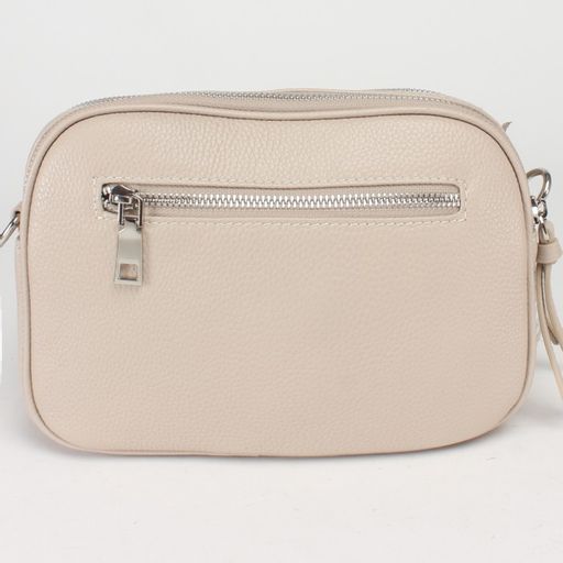 Сумка женская натуральная кожа GU 163-8380, 2отд, плечевой ремень, бежевый SALE 235983 - Adelia фото 2