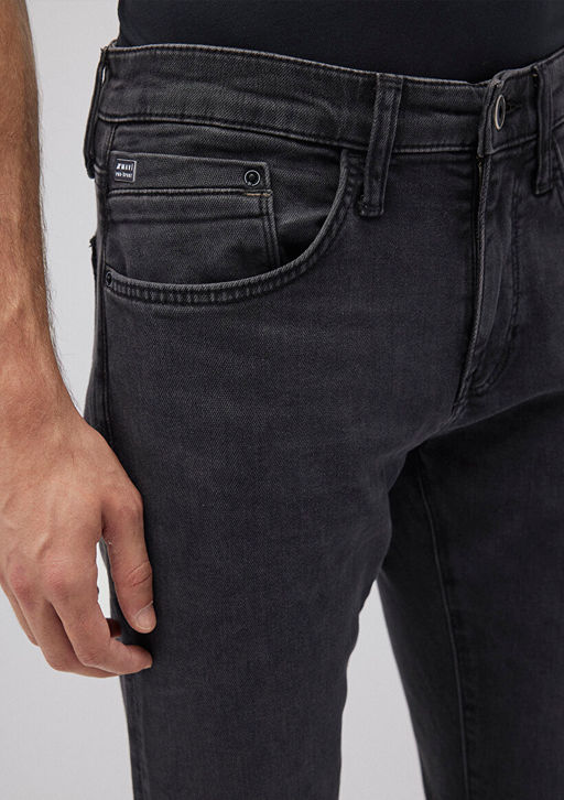 Jake Pro Sport Koyu Gri Jean Pantolon - Mavi фото 6