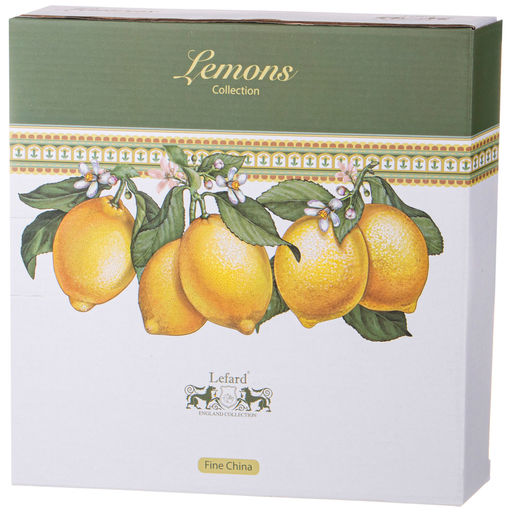 НАБОР ТАРЕЛОК ОБЕДЕННЫХ LEFARD ЛИМОНЫ 2 ШТ. 26,5 СМ  фото 2