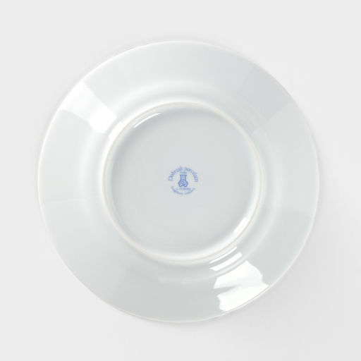 Тарелка Добрушский завод «Беатриче», d=20 см, фарфор, белая