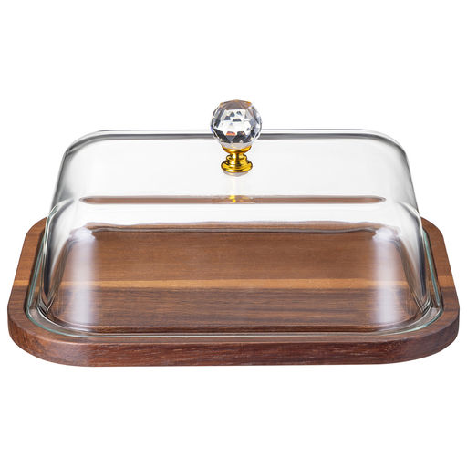 БЛЮДО ДЛЯ СЕРВИРОВКИ С КРЫШКОЙ 21,5*16,5*10 СМ - Lefard фото 2