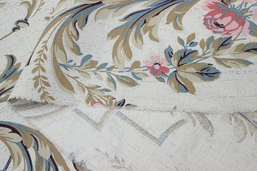 Бязь Цветочный авангард, ГОСТ, ш.2.2м, хлопок-100%, 142гр/м.кв - Купава фото 5