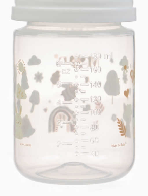 Набор бутылочек M&B, ШГ Ø50 мм, для новорожденных 10 предметов в кор.