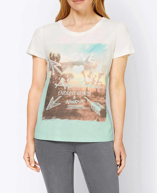 Блузка, мятная - Linea tesini фото 5