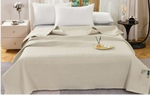 Покрывало Koloco стеганное 159-40 ФИСТАШКОВЫЙ