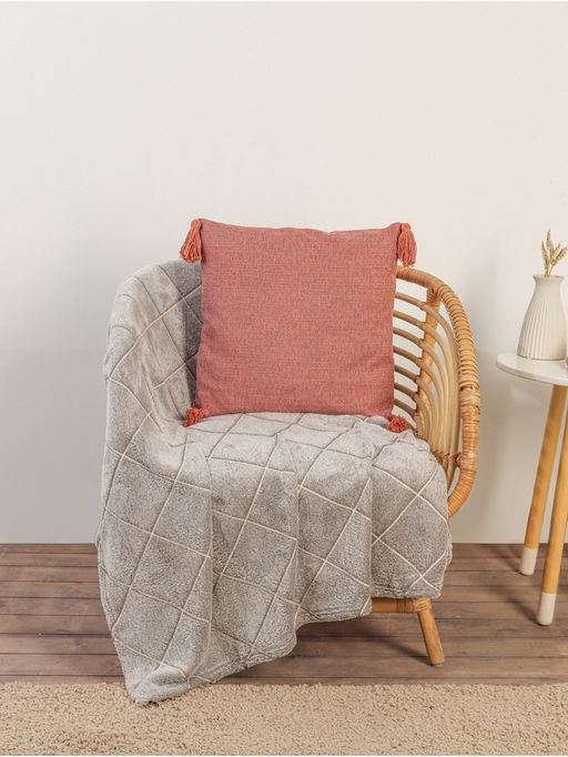 Наволочка декоративная SL Home Пинелли, 4343 см, розовая - Sima-land home фото 3