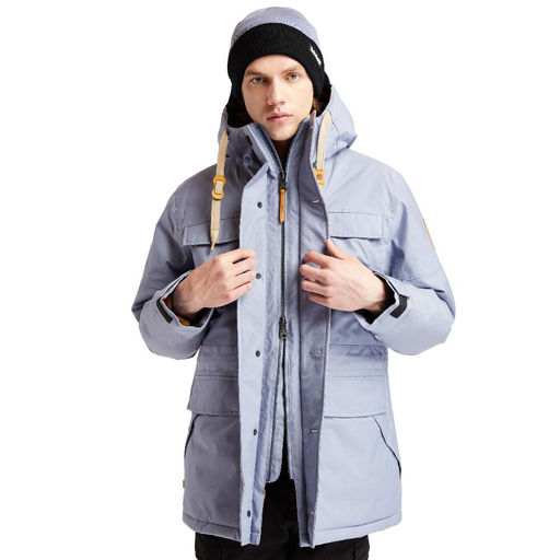 Куртка Timberland Parka Wilmington Field DryVent голубая  фото 5