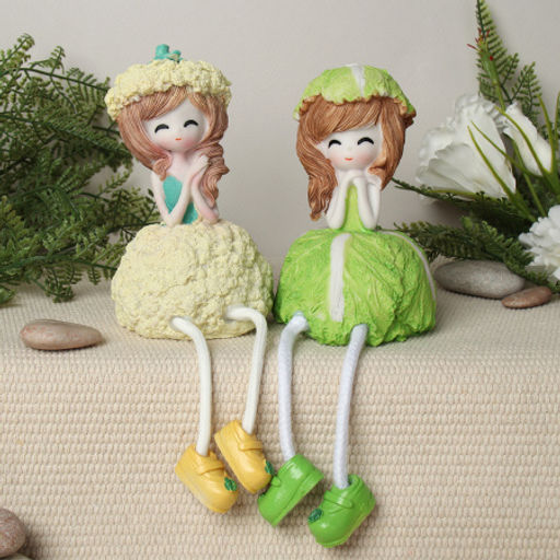 Фигурка Капуста висячие ножки 2 штуки набор 22 см / 9621 /уп 14/ - ГалеонТрейд фото 2